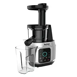 Соковитискач Tefal Juice & Clean шнековий 150 Вт сріблясто-чорний (ZC420E38)