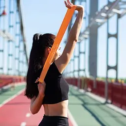 Гумка для фітнесу Level 1 Stretch Band (1-5 кг) PowerPlay 60х5 см fit0011933 - мініатюра 6
