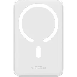 Зовнішній акумулятор Baseus Magnetic Mini 20W 10000mAh White (PPCX070002) [106690] - мініатюра 2