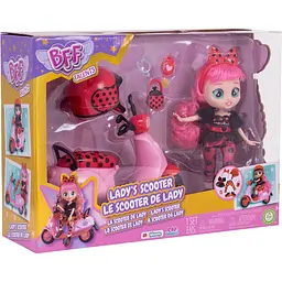 Ляльковий ігровий набір BFF By Cry Babie Talents Lady's Scooter 20 см (911123) - мініатюра 9