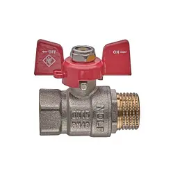 Кран кульовий Nolf classic 1/2" прямий NFC.721-06 (NF3126) - мініатюра 4
