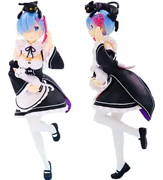 Фігурка Banpresto Рем Re Zero Рем Життя в альтернативному світі з нуля з котами 22.0 см WST anime RZ 22.114 - мініатюра 4