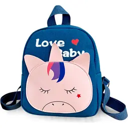 Рюкзак дитячий Evo-kids Small Unicorn-2 Blue (2418-19 Blue Unicorn-2)