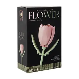 Конструктор дитячий Flower Bambi M5026-17 елементи для створення стебла та пелюсток