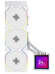 СВО Lian Li HydroShift II LCD-S 360TL White (G89.GHS2LCDS36TW.00) - мініатюра 4