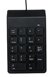 Клавіатура Gembird KPD-U-03 цифрова клавіатура, USB, чорний