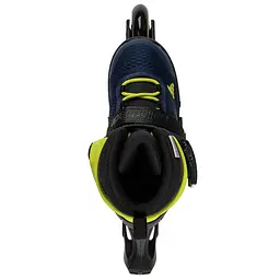 Дитячі ролики Rollerblade Microblade 3WD 33-36,5 Синій-Жовтий - мініатюра 7