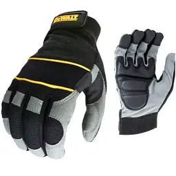 Захисні рукавиці DeWALT розм. L/9, з накладкою ToughThread™ та гелевою вставкою (DPG33L)