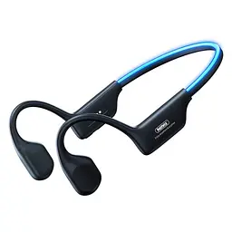 Бездротові спортивні навушники Remax RB-S11 Yvton Series Wireless Sports Bone Conduction Headphones with colorful lighting effects, IP68, Black (6954851220701)