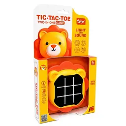 Гра настільна дитяча Bambi "Натискай швидко: Лев" Tic-Tac-Toe зі світлом та звуком