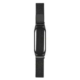 Ремінець Milanese Loop Xiaomi Mi Band 6 / Mi Band 5/ Mi Band 4 Milanese Loop Чорний