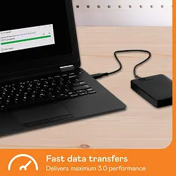 Зовнішній жорсткий диск WD Elements 5TB Portable External HD Black (WDBU6Y0050BBK) [69686] - мініатюра 6