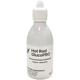 Фермент глюко-амілаза Hot Rod Distiller GlucoPRO на 1000 кг зерна 100 мл
