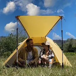 Намет двомісний Naturehike P-Series (NH18Z022-P) темно-синій - мініатюра 4