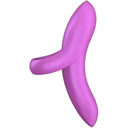 Вібратор на палець Satisfyer Bold Lover Dark Pink, гнучкий - мініатюра 2