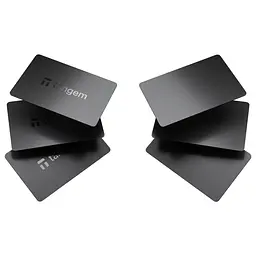 Криптогаманці Tangem Wallet Family Pack Black + Stealth Black — 2 набори по 3 картки