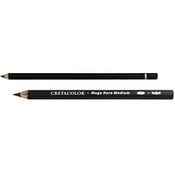 Олівець для рисунку Cretacolor MEGA Неро середній - мініатюра 2