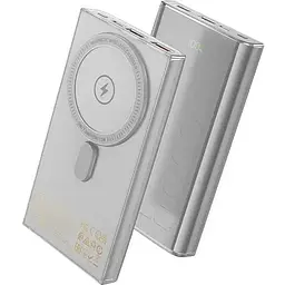Портативна батарея Hoco Q22 Taurus 22.5W+PD20W 10000 mAh Grey - мініатюра 2