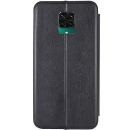Шкіряний чохол-книжка Classy для Xiaomi Redmi Note 9s / Note 9 Pro / Note 9 Pro Max Чорний - мініатюра 3