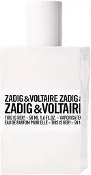Оригінал Zadig & Voltaire This Is Her 50 мл Парфумована вода - мініатюра 1