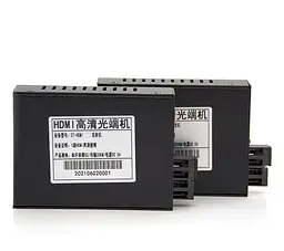 Активный удлинитель HDMI сигнала по оптоволоконному кабелю Voltronic Fiber Extender 20 km - мініатюра 4