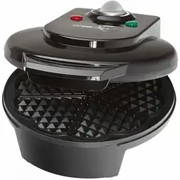 Вафельниця Clatronic WA 3491 Black 1200Вт з індикатором нагріву