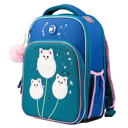 Рюкзак шкільний каркасний Yes Dandelion Cats S-78 - мініатюра 2