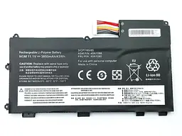 Акумулятор 45N1090 для Lenovo ThinkPad T430U (11N3P51 L11S3P51 45N1088 45N1089 45N1091) (11,1 В 3850 мА·год 42,7 Вт·год) - мініатюра 2