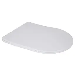 Сидіння для унітазу Mixxus Seat Cover Bevel-2004 560x363х30 мм, з мікроліфтом MI6730, Білий