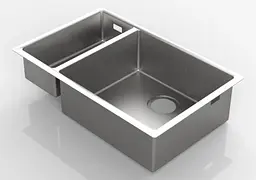 Кухонна мийка Hansgrohe S71 S719-U655 сталь stainless steel 43429800 - мініатюра 3
