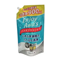 Піна для чищення ванн Rocket Soap Foaming Bathtub Cleansing З іонами срібла Змінний блок 900 мл (4903367093608)