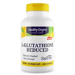 Зменшений L-глутатіон Healthy Origins L-Glutathione Reduced 250 mg, 150 вегакапсул
