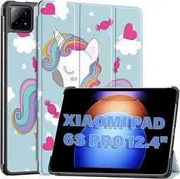 Чохол-книжка BeCover Smart Case для Xiaomi Pad 6S Pro 12.4 Unicorn (711089) - мініатюра 2