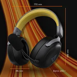 Bluetooth-гарнітура Ajazz AHM08 MAX 3-Mode Чорний (AHM08-MAX-BGY) - мініатюра 2