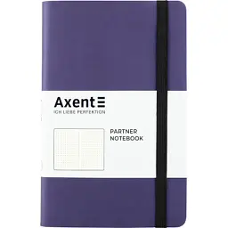 Блокнот Axent Partner Soft 125х195 мм у крапку 96 аркушів синій (8310-38-A)