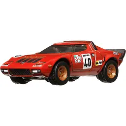 Колекційна модель машинки Hot Wheels Car Culture Lancia Stratos червона (FPY86/HKC49) - мініатюра 2