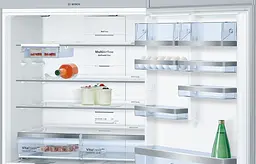 Холодильник з нижньою морозильною камерою Bosch KGN86AI30U нержавіюча сталь (KGN86AI30U) - мініатюра 3