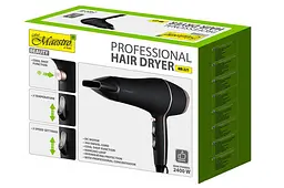 Фен для волосся Maestro MR-221 2400Вт DC чорний - мініатюра 3