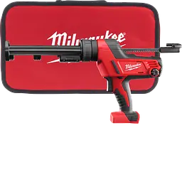 Пістолет для герметиків акумуляторний MILWAUKEE, C18 PCG/310C-0B, 310мл (каркас, пластиковий картридж, сумка)