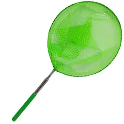 Сачок для метеликів з телескопічною ручкою Y8436(Green) 85 см, D20 см