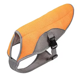 Літній охолоджувальний жилет для великих порід собак Derby Summer Dog Cooling Vest PPA0116, Orange, 2XL