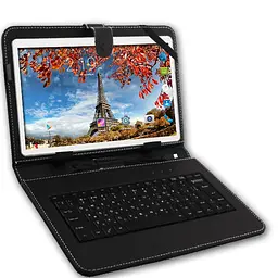 Планшет-телефон Adronix MT232 3G Gold 2/32GB + Чохол-клавіатура - мініатюра 2