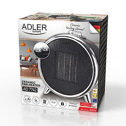 Тепловентилятор керамічний Adler AD 7742 - мініатюра 9