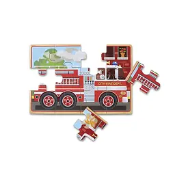 Пазл Melissa & Doug Машинки набір з 4 пазлів в коробці (MD3794) - мініатюра 4