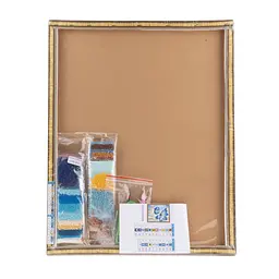 Набір з алмазною мозаїкою "Блакитний вітраж" 40*50 см, IDEA2-CK6524, ТМ "99IDEAS" - мініатюра 7