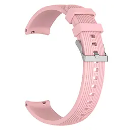 Силіконовий ремінець Watchbands Galaxy для Samsung Watch 42mm Samsung Gear Sport рожевий (WB003GALAXYPINK) - мініатюра 2