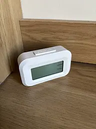 Компактний настільний цифровий годинник будильник Vicloon Digital Alarm Clock білий (SKU-121) - мініатюра 9