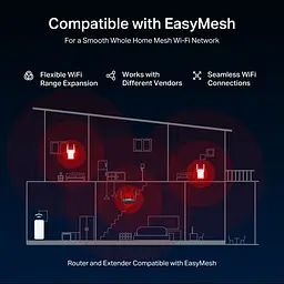 Mercusys Маршрутизатор MR25BE BE3600, 3x GE LAN, 1x GE WAN, MESH - мініатюра 10