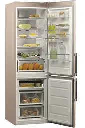 Холодильник Whirlpool W9931DBH 201х66х60см 2 двері Х-251 л М-97 л A++ NF Зона свіжості Дисплей Бронзовий (W9931DBH) - мініатюра 3