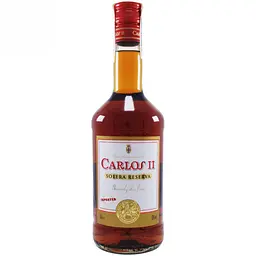 Бренді де Херес Carlos II Solera Reserva, 36%, 0,7 л (593429)